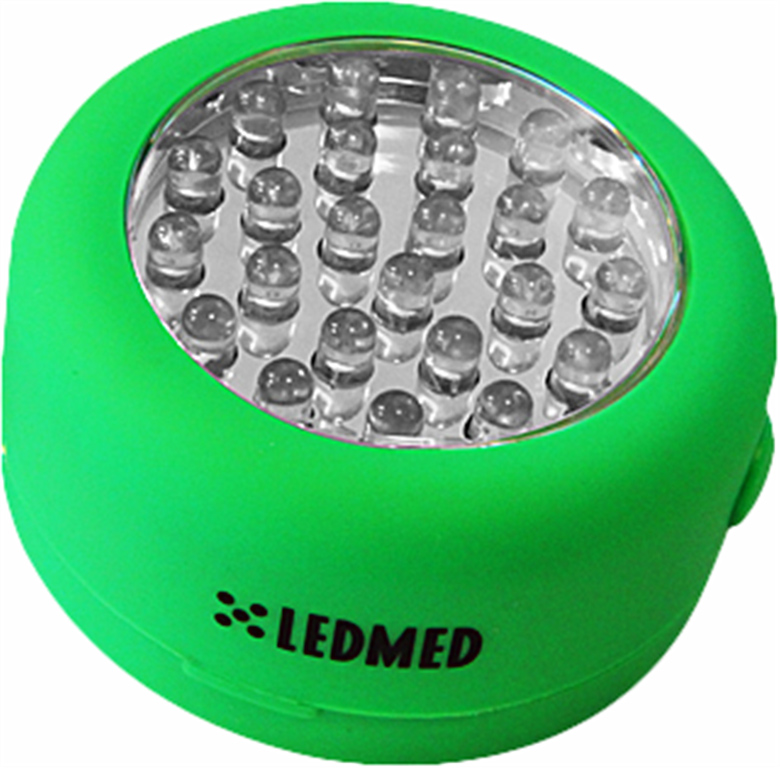LED vreckové svietidlo KOLO 1,5W zelená