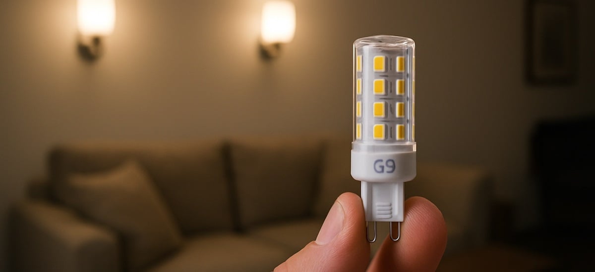 LED-Lampe mit G9-Stiftsockel (Symbolbild)