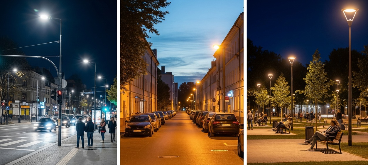 LED-Leuchten der öffentlichen Beleuchtung (Symbolbild)