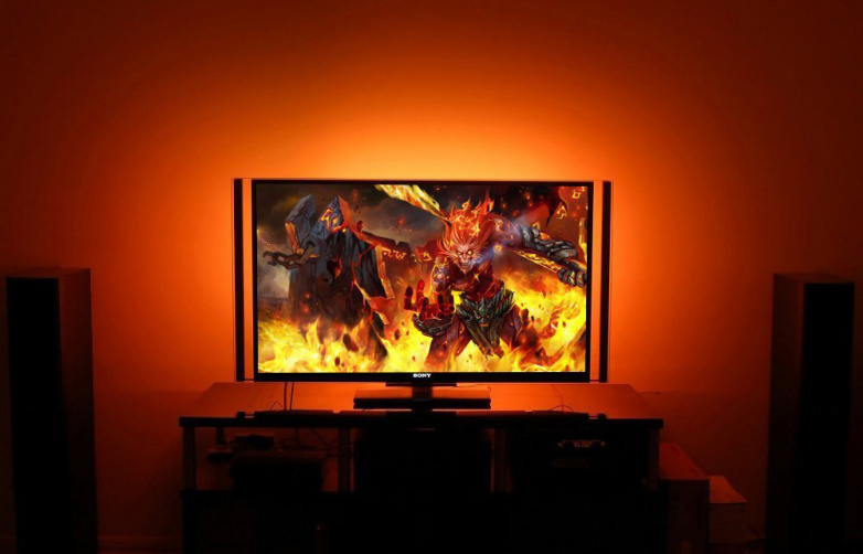 LED osvětlení TV