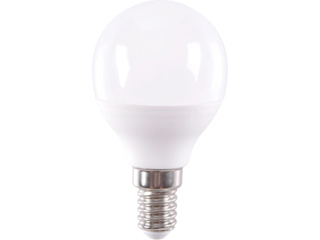 LED žárovka E14 6W Miniglobe denní bílá