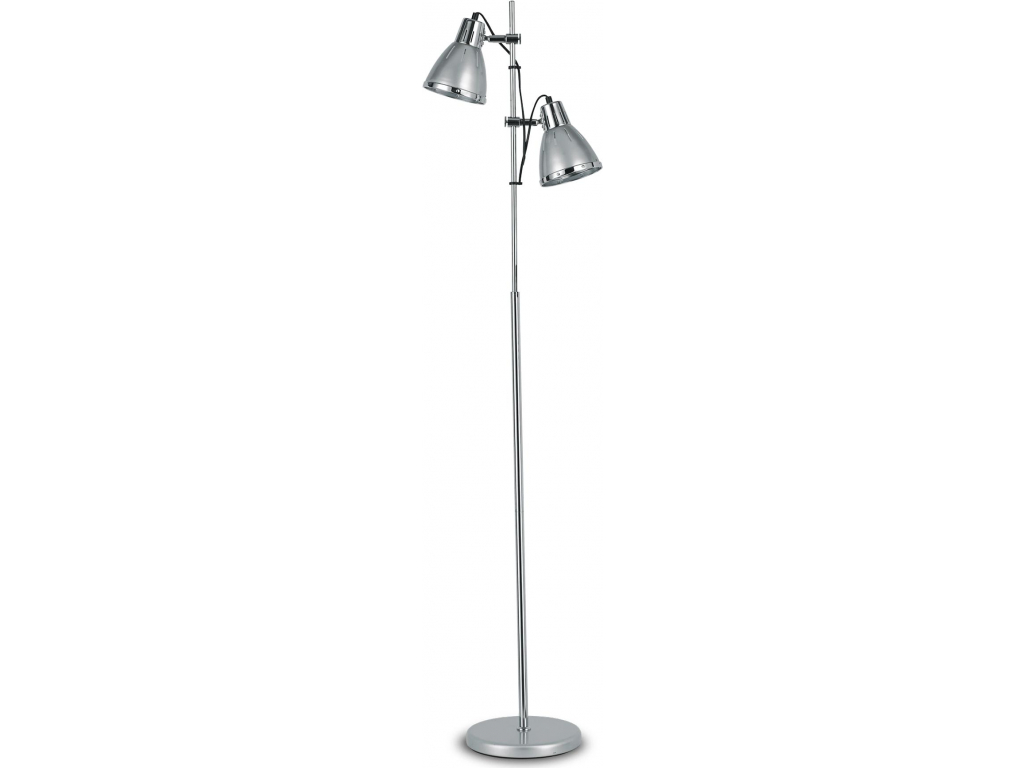 Ideal lux LED Elvis argento lampa stojací 2x5W 042794