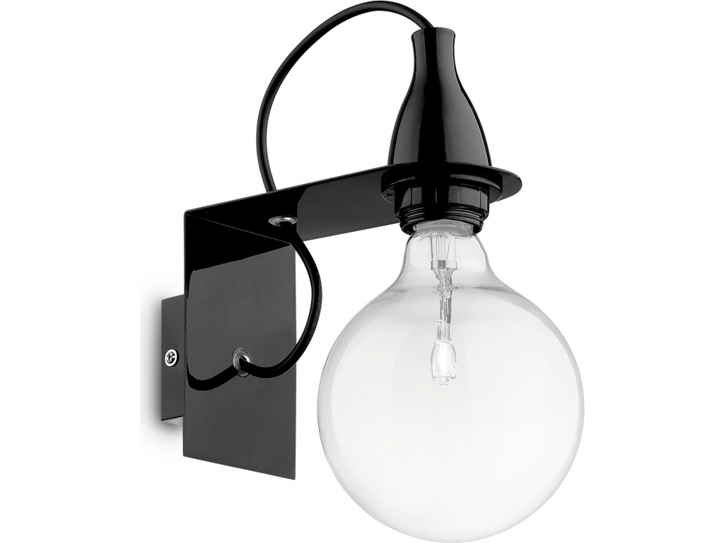Ideal lux LED minimal nero nástěnné svítidlo 5W 045214