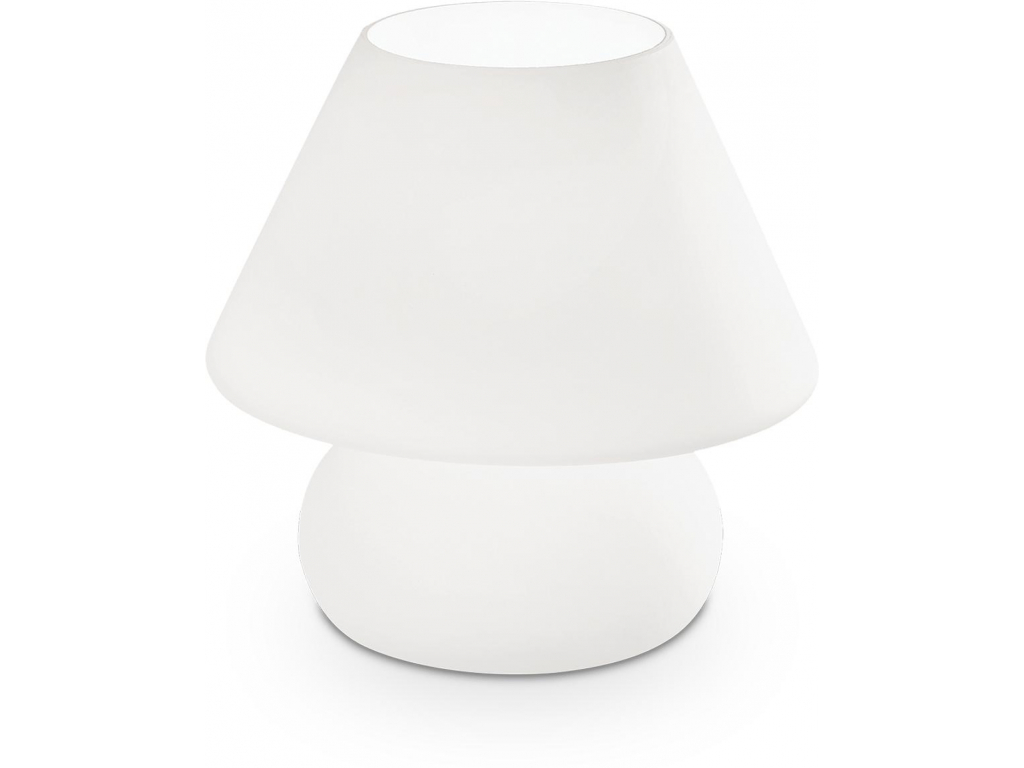 Ideal lux LED Prato small bianco stolní lampa 5W 074726