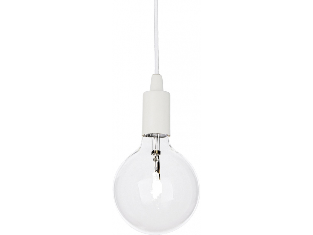 Ideal lux LED Edison bianco závěsné svítidlo 5W 113302
