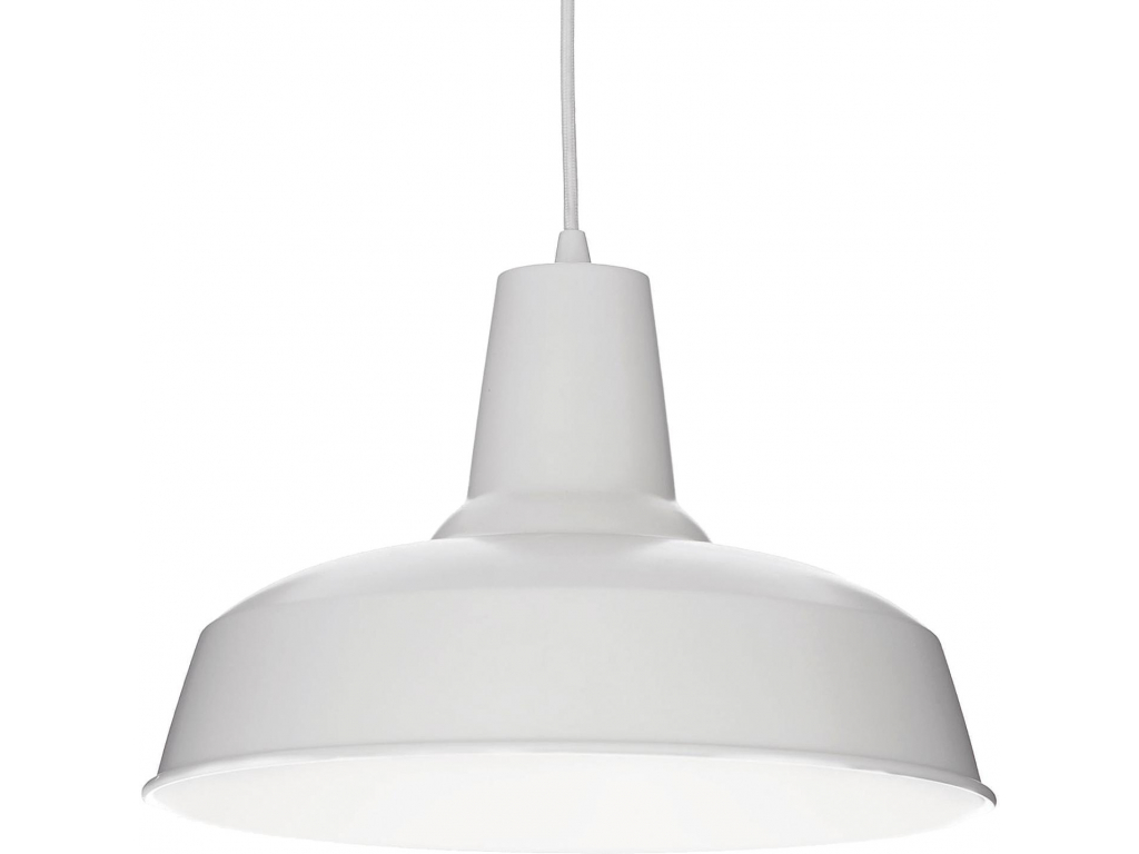 Ideal lux LED Moby bianco závěsné svítidlo 5W 102047