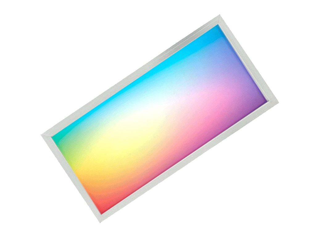 Stmívatelný podhledový LED panel RGB 300x600 mm 15W