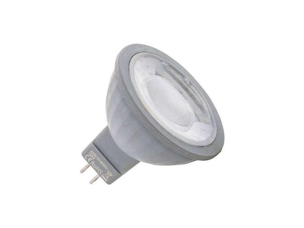 LED žárovka MR16 / GU5,3 5W 100° denní bílá