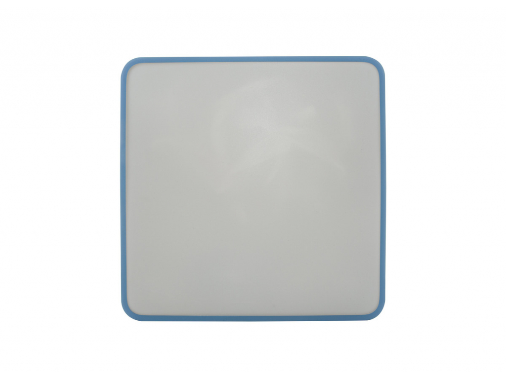 Závěsný Modrý designový LED panel 400x400mm 24W teplá bílá