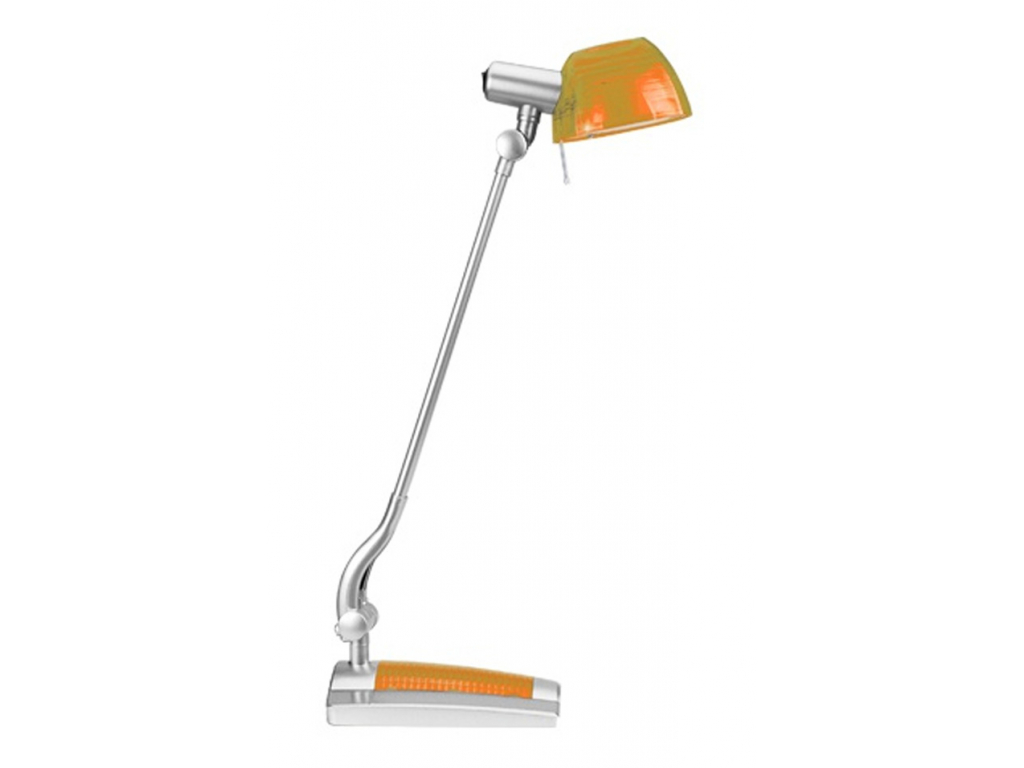 Oranžová LED stolní lampička GINEVRA UNO 4,5W teplá bílá