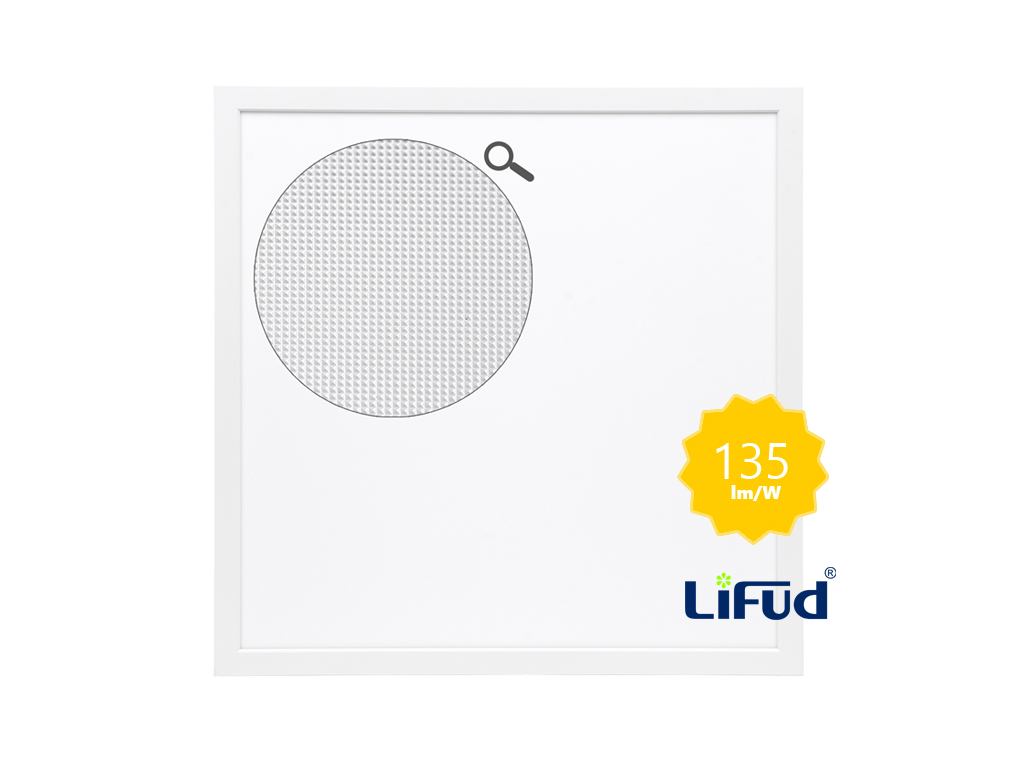 Bílý podhledový LED panel 600x600 MAXX 48W denní bílá