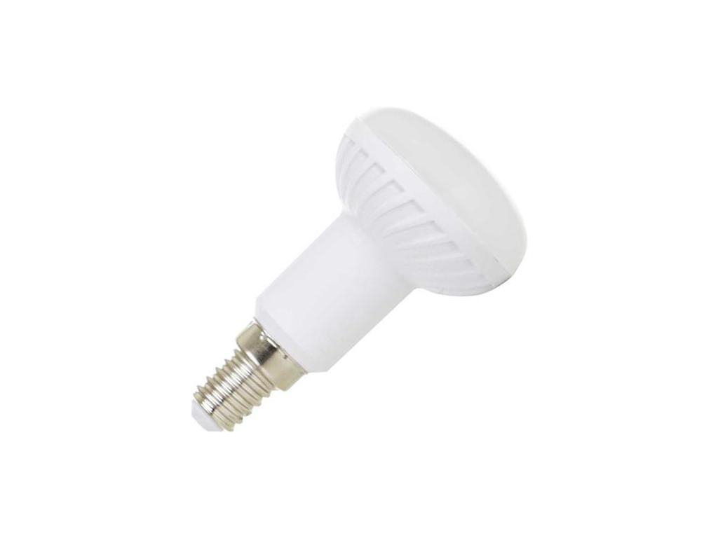 LED žárovka E14 / R50 6,5W teplá bílá