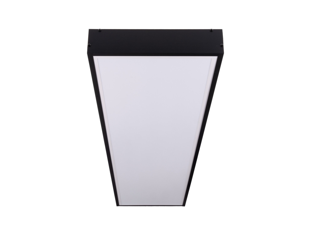 Rám LED panelu 30x120cm 65mm pro přisazení černý