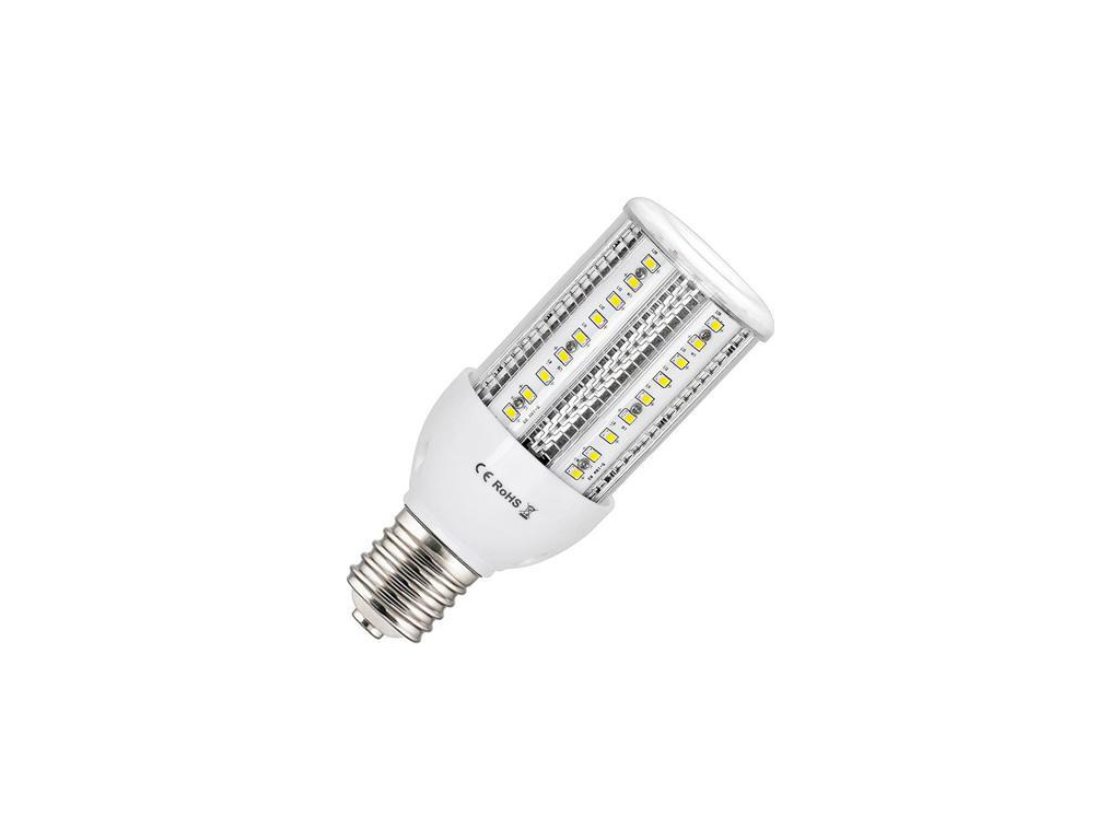 LED žárovka E40 CORN 28W studená bílá