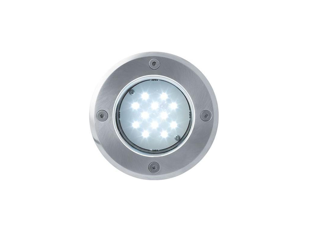 Pojezdové zemní LED svítidlo Road 230V 1W 12LED studená bílá