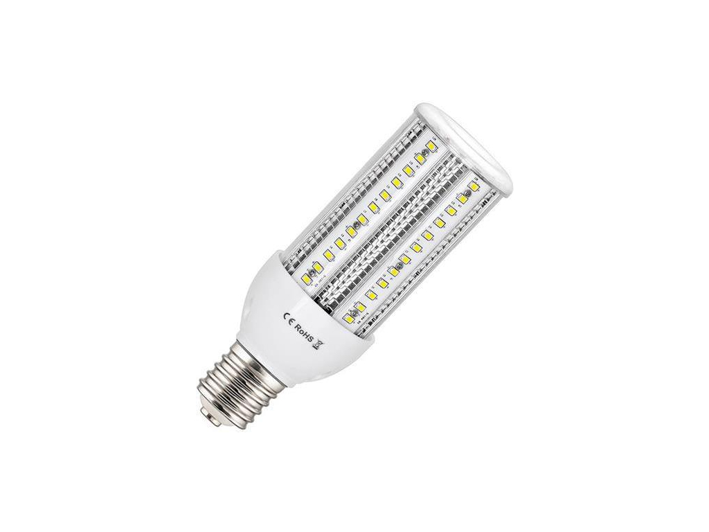 LED žárovka E40 CORN 38W studená bílá