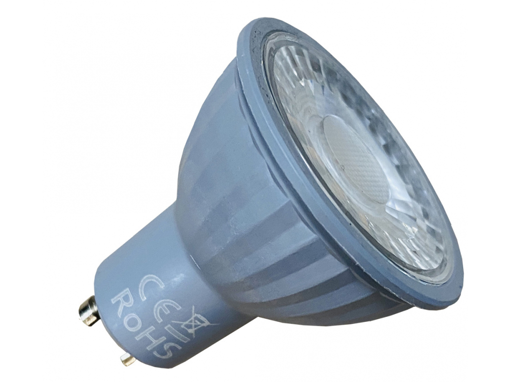 LED žárovka GU10 EV7W studená bílá
