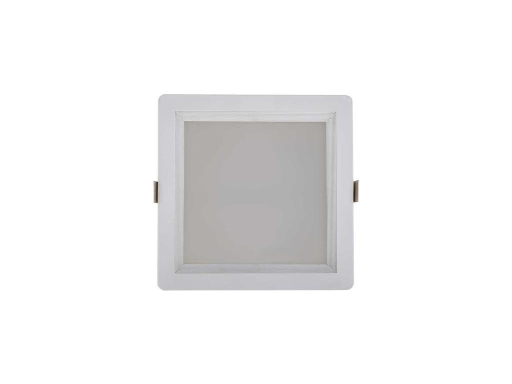 Hranaté LED koupelnové svítidlo 10W teplá bílá