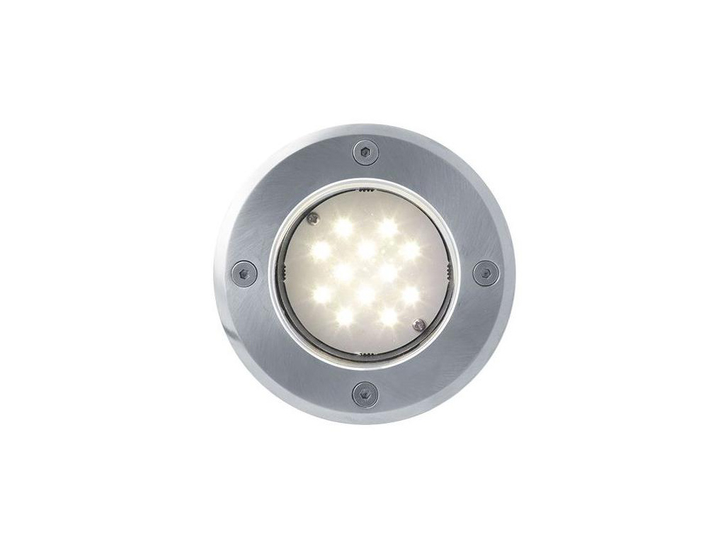 Pojezdové zemní LED svítidlo 1W teplá bílá 52mm