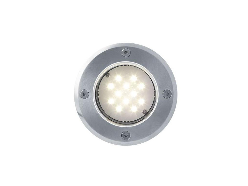 Pojezdové zemní LED svítidlo 1W denní bílá 52mm