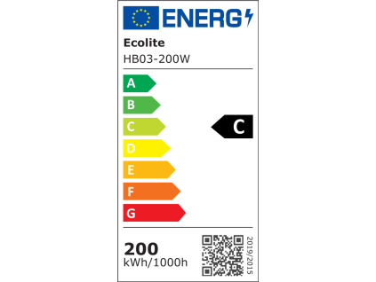 LED průmyslové osvětlení 200W SMD industry 5000K