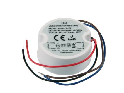 LED zdroj 12V IP67 voděodolný (Výkon 6W)