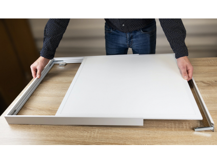 Hliníkový rámeček k panelu 600x600 LED-G4-45 bílý