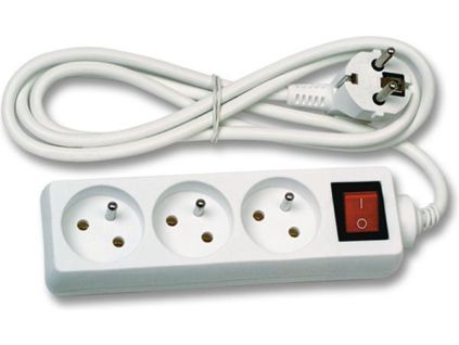 Prodlužovací kabel 3 zásuvky s vypínačem (Délka 5m)