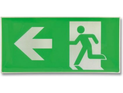 102102 plastova etiketa exit k 48 vlevo