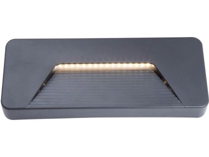 103146 led svetlo venkovni 3w side20 gray ip65 denni bila
