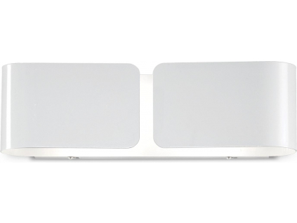 Ideal lux LED Clip small bianco nástěnné svítidlo 2x5W 14166