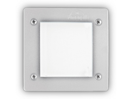 Ideal lux LED Leti square bodove svítidlo bianco max 3W gx53 / 096575