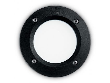 12210 1 ideal lux led leti round bodove svitidlo nero max 3w gx53 096551