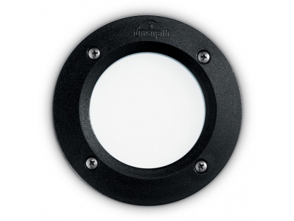 Ideal lux LED Leti round bodove svítidlo nero max 3W gx53 / 096551