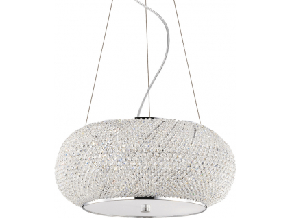 Ideal lux LED Pasha Cromo závěsné svítidlo 6x5W 082158