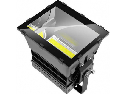 Černý průmyslový LED reflektor 1000W denní bílá