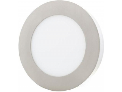 Chromový kruhový přisazený LED panel 175mm 12W denní bílá