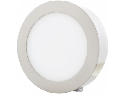 Chromový kruhový přisazený LED panel 225mm