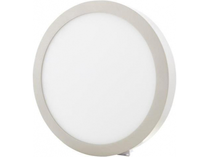 Chromový kruhový přisazený LED panel 300mm