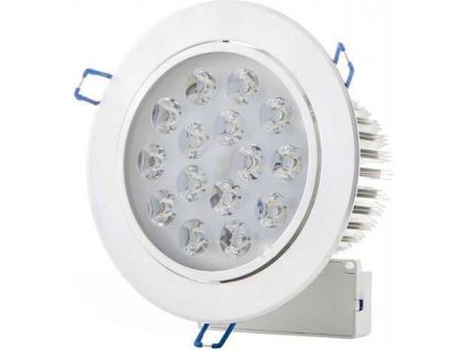 LED vestavné bodove světlo 15x1 (Barva světla Studená bílá, Stmívatelnost Nestmívatelný, Výkon 15W)