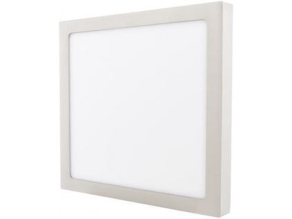 Chromový přisazený LED panel 300x300mm (Barva světla Denní bílá, Výkon 25W)