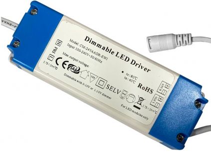 Napájecí zdroj k LED panelu stmívatelný IP20 vnitřní (Výkon 6W)
