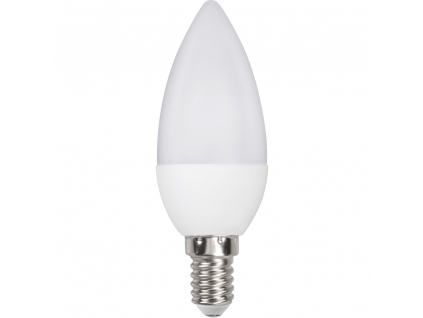 LED žárovka RLL 428 E14 svíčka 6W studená bílá