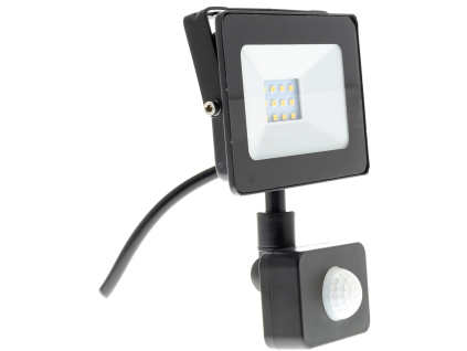 LED reflektor 10W denní bílá s čidlem RSL 246 4000K