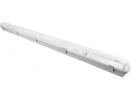 LED prachotěsné těleso + 1x 120cm LED zářivka 18W studená bílá