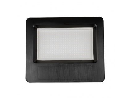 Černý LED reflektor FB 100W studená bílá
