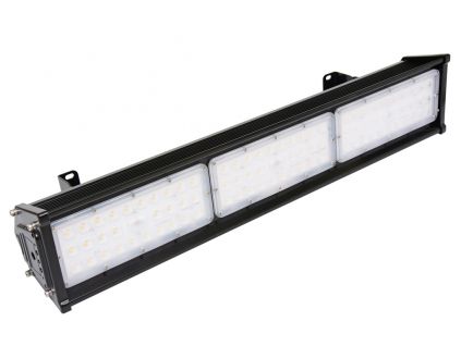 177824 8 cerny led prumyslovy reflektor 150w smd denni bila