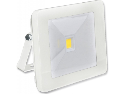 Bílý LED reflektor 20W SLIM denní bílá