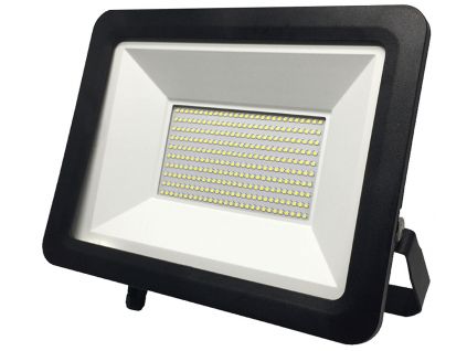 Černý LED reflektor city 5000K (Barva světla Studená bílá, Stmívatelnost Stmívatelný, Výkon 200W)