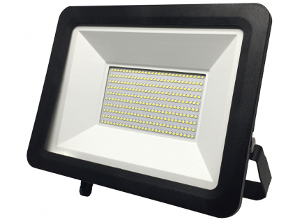 Černý LED reflektor city 5000K